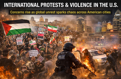 International Protests and Rising Violence Highlight Growing Unrest in the United States