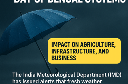 India Braces for an Extended Monsoon as IMD Warns of New Bay of Bengal Systems