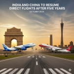 India and China to Resume Direct Flights After Five Years