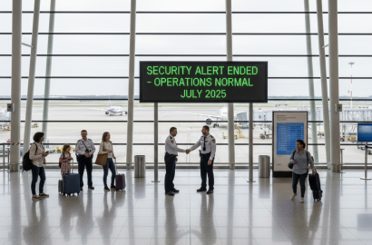 Airport Security Alert Ends After 10 Days of Heightened Measures