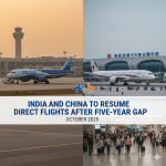 India and China to Resume Direct Flights After Five-Year Gap